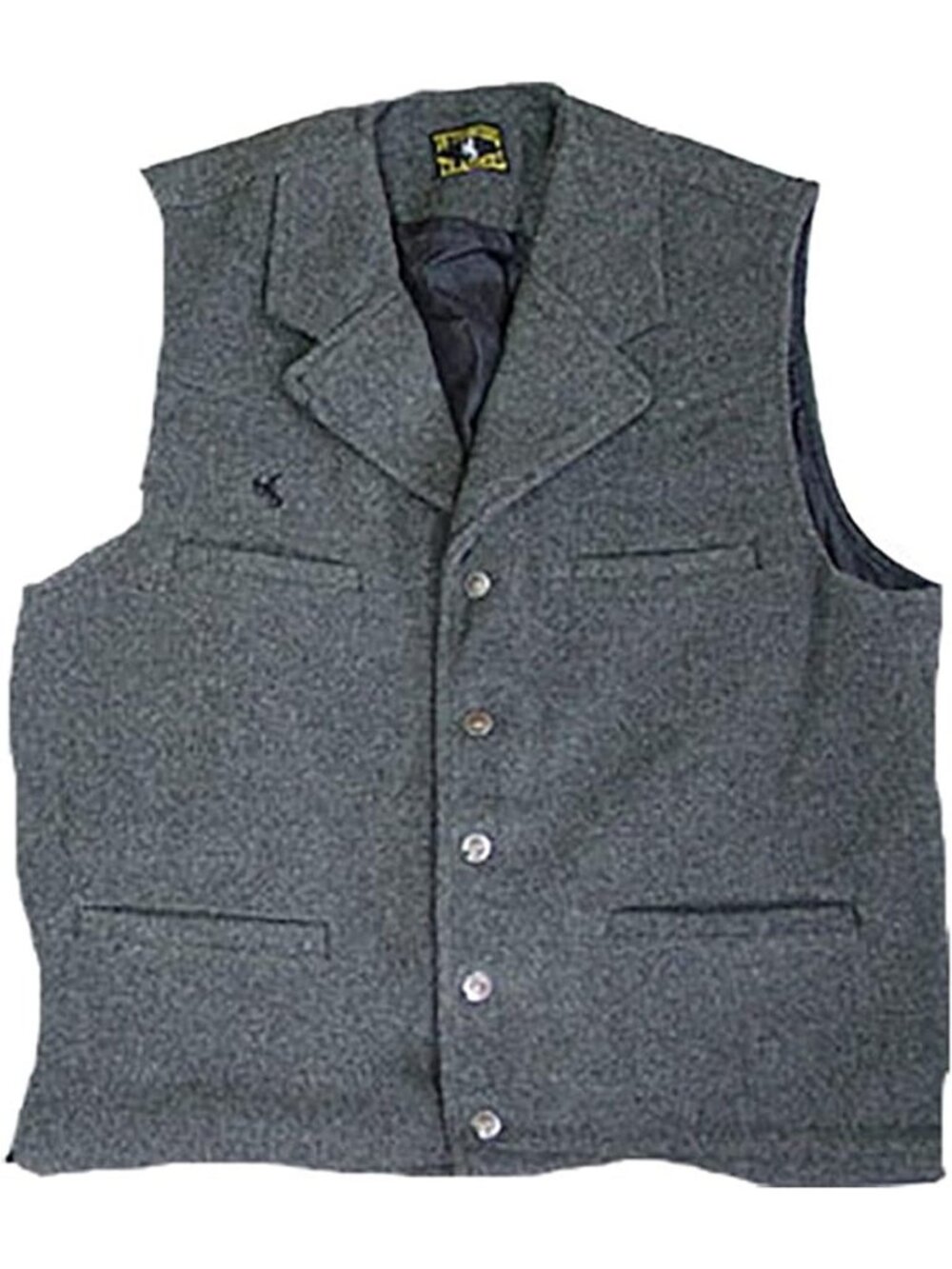 Men's Buckaroo Wool Vest - Cozy, Stylish, Perfect for Layering & Outdoor Wear